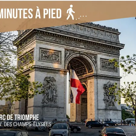 Magnifique Champs-elysées / Arc De Triomphe * Paris